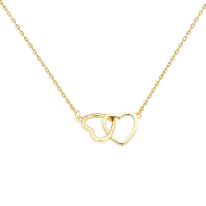 Jewelify Heart Style 18K Gold-Plated Stainless Steel Necklace - Jewelify Shop